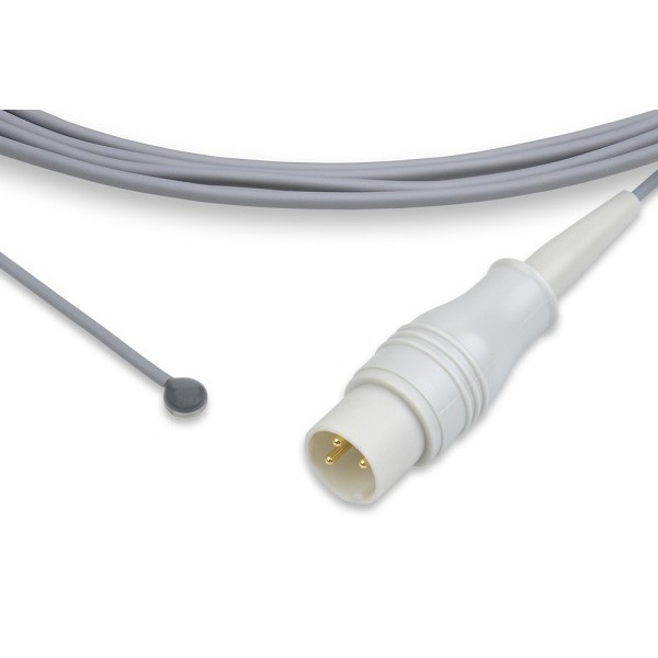 Cables & Sensors Draeger Air Shields Reusable Temperature Probe Pediatric Skin Sensor DAS-15PS0